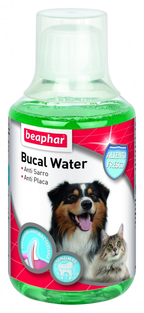 BUCAL WATER PERRO/GATO 250ML BEAPHAR