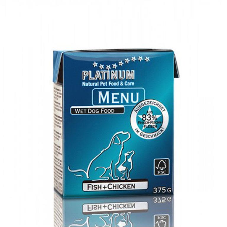 Platinum Menu Fish & Chicken 375 Gr