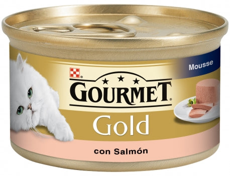 GOURMET GOLD MOUSE SALMON latas de 85 GR