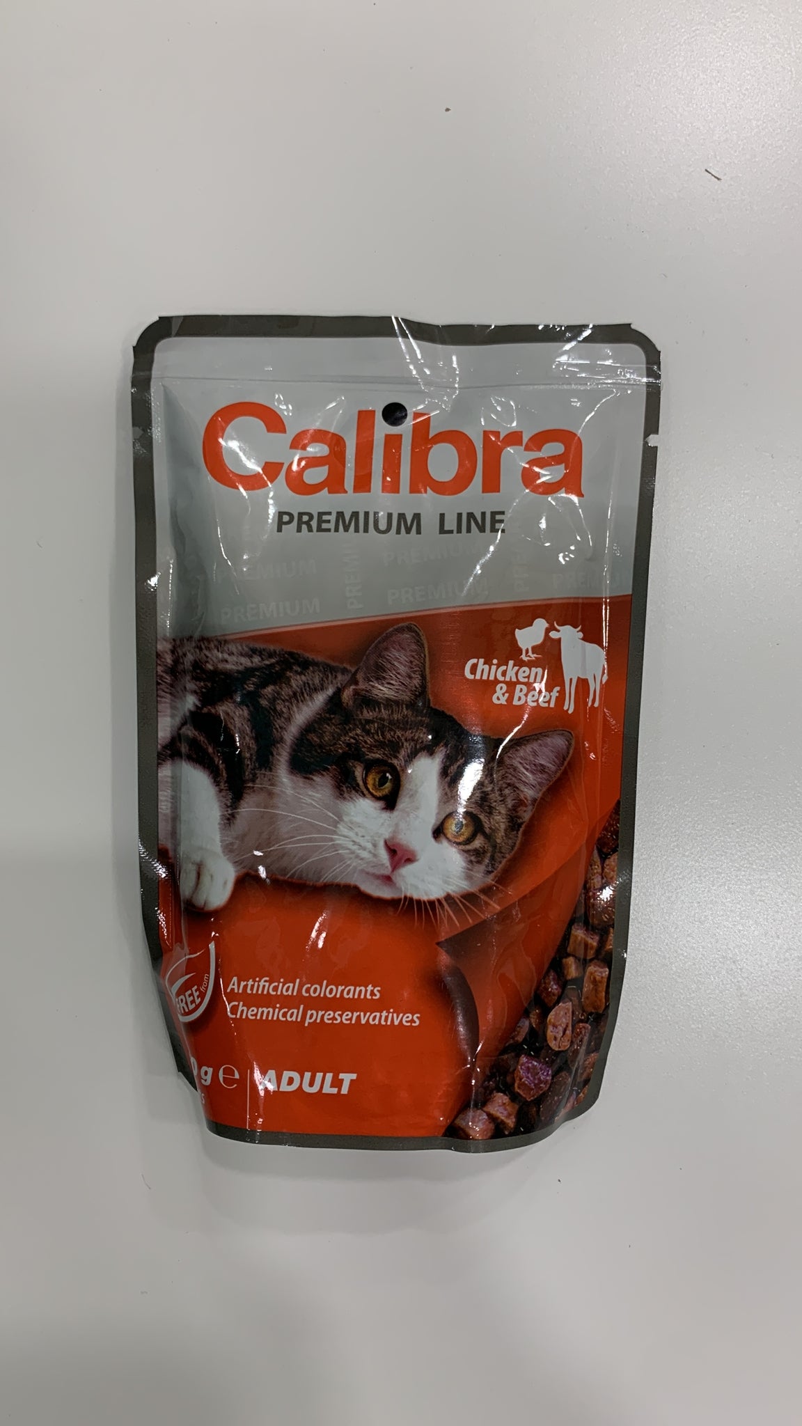 CALIBRA CAT ADULT CHICKEN AND BEEF POUCH